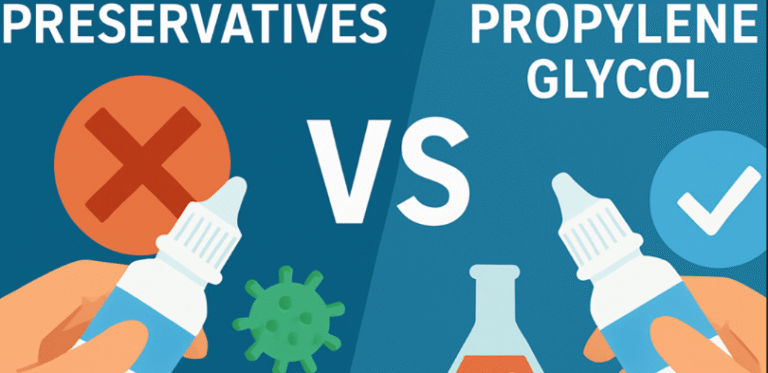 Dry Eye Relief: The Truth About Artificial Tears, Preservatives & Propylene Glycol