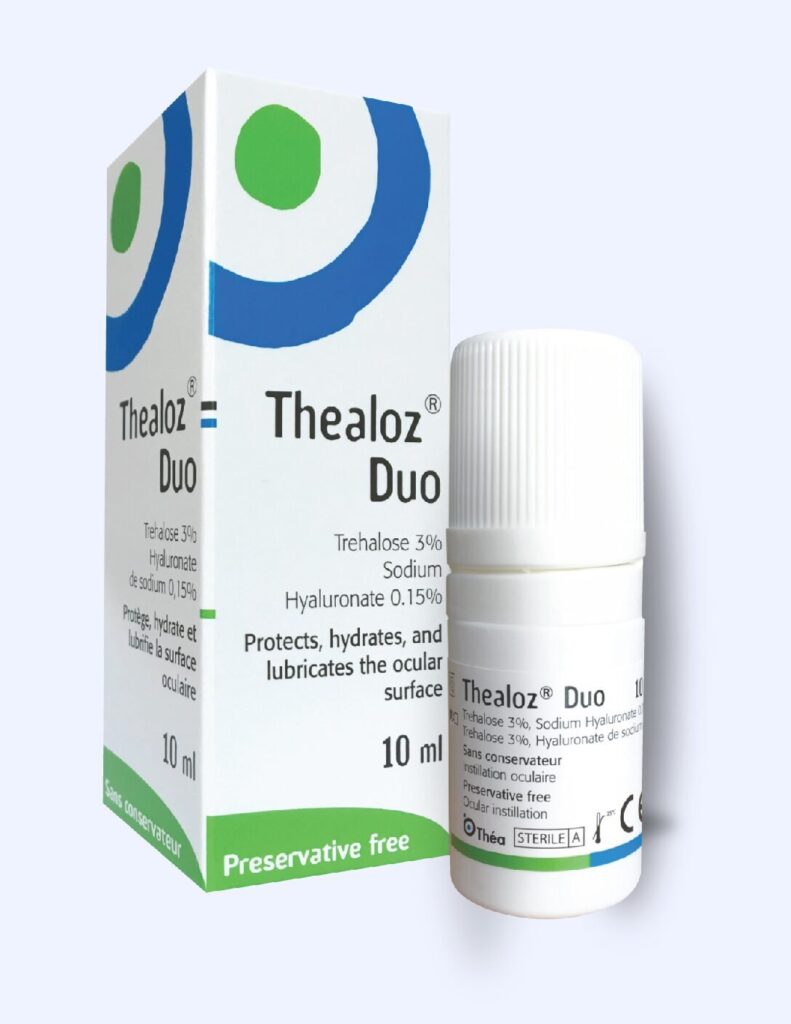 Thealoz Duo preservative-free dry eye drops